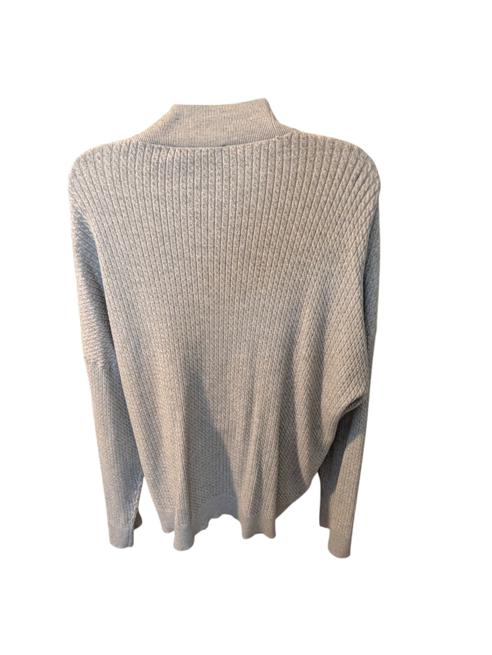 WeWoreWhat Light Gray Button-Front Knit Cardigan EUC - Picture 5 of 10